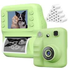 Instant Print Camera, Video Recording, Gaming, DIY, School, Travel - Photography Learning Creative Gift, Photography Prop, Youth Creative Tool, Fun Design, DIY Project, Fun Gadget, Durable, Best Christmas & New Year Gift For Young Photographers, Back To School Gift, Children Camera - Multicolor - View 20