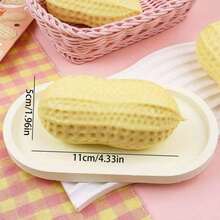 1pc Tong Le Yuan Peanut Squeeze Toy, Slow Rebound Squeeze Stress Relief Toy, TPR Realistic Peanut Shaped Squeeze Toy, Adult Stre - như hình - Xem 7