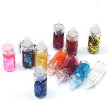 1 Set Epoxy Resin Filling Kit, Shiny Epoxy Resin Glitter Powder, Heart-Shaped Stars, Micro Beads For Nail Art, Jewelry, Keychain And Craft DIY - Multicolor - View 6