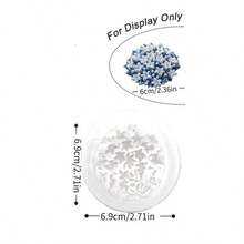 1 khuôn silicon hình hoa cô dâu mới và hoa ngọc bích, thiết kế hoa 3D chi tiết, mềm mại và bền, dễ dàng tháo khuôn, có thể tái sử dụng cho nến, nhựa, thạch cao, xi măng, đồ trang trí nhà cửa, quà tặng kỷ niệm, sinh nhật, ngày của mẹ. - Trắng - Xem 8