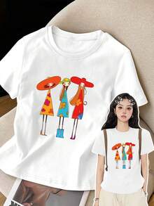 Women T-Shirts - White - View 1
