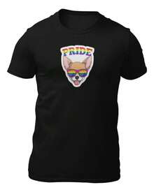 Playera De Lgbt Pride - Negro - Ver 4