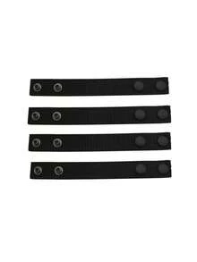 4pcs Adjustable Thickened Tactical Belt Buckle Military Accessories Double Snap Buckle Nylon Tactical Belt Loop Retainer - Multicolor - View 12