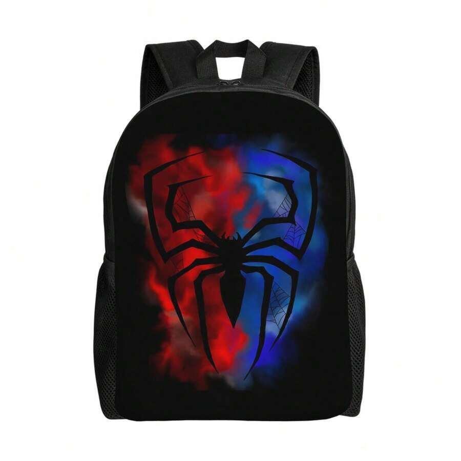 Smokey Spidey Backpack Large Capacity Backpack, Fashionable And Versatile, Suitable For Daily Casual Wear And Sports Travel - 長方形 - 查看 1