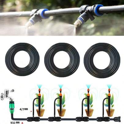 Drip Irrigation Water Supply Pipe, Suitable For Drip Irrigation Systems, Drip Irrigation Emitters, Irrigation Components And Systems, Made Of Black Polyethylene Material