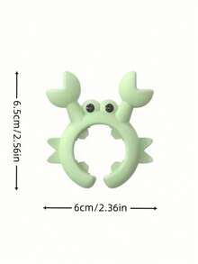 Giá đỡ xẻng silicone hình cua, 1 cái, giá đỡ dụng cụ nhà bếp, giá đỡ dụng cụ nhà bếp chịu nhiệt, giá đỡ chống tràn canh cho bếp gia đình, phụ kiện nấu ăn thiết yếu - Nhiều màu - Xem 3