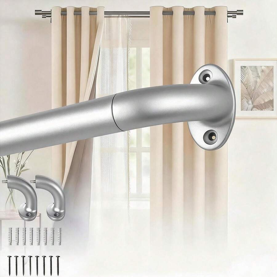 Curtain Window Rods - Air, 72-144'' - View 1