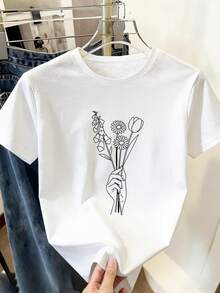 Women T-Shirts - White - View 11