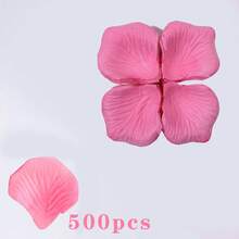 2000/4000片粉色玫瑰花瓣，適用於婚禮、求婚、週年紀念、浪漫之夜、春季裝飾、家居裝飾、婚禮裝飾、花瓣點綴、禮盒填充物、浪漫玫瑰、求婚玫瑰花瓣、生日禮物、學校用品、房間裝飾、派對小禮、新娘禮物、畢業典禮、單身女派對及各種其他場合 - 玫瑰紅 - 查看 12
