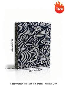 1件 100頁 6英吋布面藝術相簿內頁，高透明度照片頁，皮革套，塑膠包裝剪貼簿，返校季，學校用品，相簿，心形，聖誕節和新年禮物，婚禮相簿，情人節相簿 - 彩色 - 查看 21