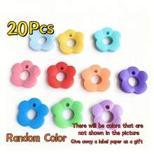 Multicolor Flower Shape Silicone Key Caps Set, Durable Color-Coded Key Covers, Easy Install Key Identifier Protectors For Key Management, Cute Keychain Accessories For Home Office Use, Sweet Gifts For Sisters Friends & Valentine's Day - Multicolor - View 19
