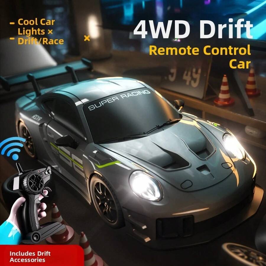 2026 Nuevo, edición limitada Rc Drift GT3 RS 911 mi SU7 1:24 Drift Racing Car, regalo de carreras para niños con control remoto de alta velocidad - GT3 RS 911 A Bag - Ver 1