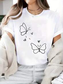 Women T-Shirts - White - View 1