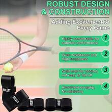 12-Pack Precut Tennis Overgrip Tape, Anti-Slip Absorbent Dry Feel Grip For Tennis, Pickleball, Badminton Rackets - 1 - View 5