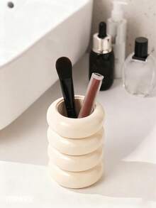 这款北欧风树脂化妆刷架可用作化妆刷架、桌面笔筒或梳妆台收纳盒。它适用于客厅、书房、卧室等各种空间。大容量设计非常适合女生，也可以作为圣诞礼物送给女朋友。 - 彩色 - 查看 9