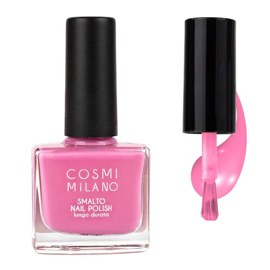 COSMI MILANO One Piece 9ml Effect Nail Polish With Moisturizing And Nourishing Treatment And Professional Salon Gloss Finish. With A Glossy Glass Effect, Natural Transparent Gel, Long-Lasting, Quick-Drying For Elegant And Professional Nail Care, Very Suitable For Use In Spring And Summer. - 火烈鳥 - 查看 1