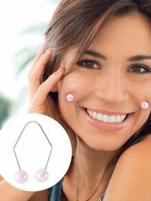 2pcs Reusable V-Line Face Lift Tape, Daily Facial Tightening Device - Multicolor - View 1