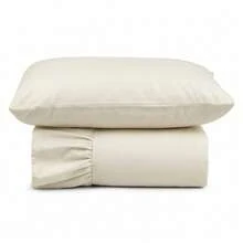 Laila 400 Thread Count Quilt With Ruffle, Single, Double, Queen, King, 2 And 3 Piece Bedspread - Ivory - View 8