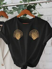 Women T-Shirts - Black - View 12
