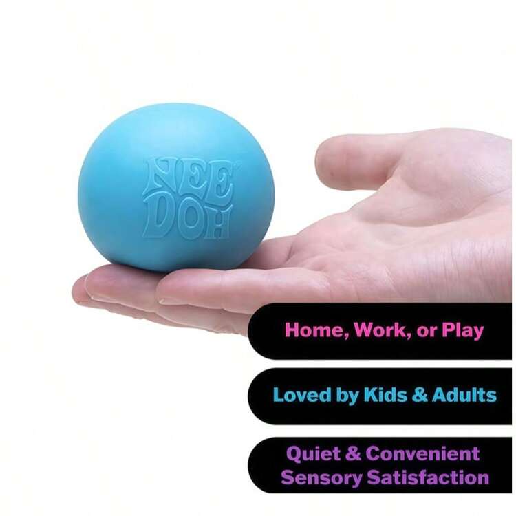 Schylling 2.5 Inch Color Changing Nido Squeeze Ball, 1 Pack, Super Soft Stress Relief Toy, Mood Changing, Suitable For Anxiety Relief, Outdoor Camping, Entertainment - Multicolor - View 6