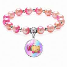 1pc 2026 Popular Gradient Beads In Macaron Hues. Random Styles, Stylish For Daily Wear. Great Gifts For Various Festivals. (Stochastic Style) - Multicolor - View 5