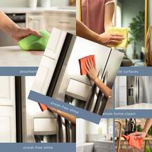Microfiber Cleaning Cloth Bulk Towels For Home Reusable Microfiber Towels For Cars Cleaning Rags Assorted 11.5 Inch X 11.5 Inch 100 Count - 50 Pack - View 2