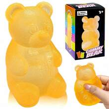 1/4pcs Teddy Bear Candy Ball Squeeze Toy Anxiety Relief Sensory Stress Relief Slow Rebound Squeeze Toy For Kids Adults Birthday Party Gift Bag Filler Minimalist Exquisite Atmospheric Malt Filling Sensory Game Squeezy Toy MJWU - Aurora - 查看 9
