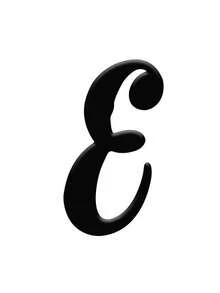1pc EVA Hollow Letter Decorative Accessory Suitable For Beach Packaging Decoration, 26 English Letters - Black - View 18