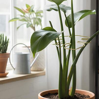 1 Khung đỡ cây bền chắc, có thể điều chỉnh, giúp cây phát triển cao hơn và giữ cho cành lá không bị rối. Giá đỡ cây, dụng cụ hỗ trợ và trang trí cây trồng trong chậu ngoài trời, hệ thống ổn định và hỗ trợ cây - Khung huấn luyện cây leo bằng kim loại, lý tưởng cho sự phát triển khỏe mạnh của cây. Cấu trúc hỗ trợ cây | Giá đỡ cây leo | Bộ ổn định bằng kim loại