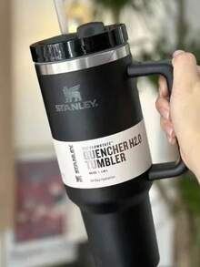 现货 S-TANLEY 40盎司保温杯，304不锈钢吸管，大容量，时尚真空保温杯，适用于汽车 - 多色40oz - 查看 12