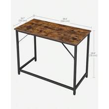 Hutch Furniture Attachments - 100 X 50 + Rustic Brown and Black - View 3