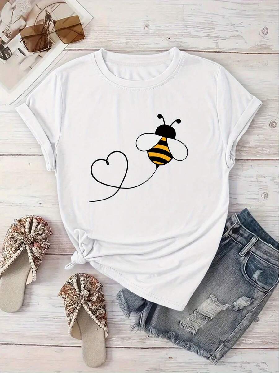 Women T-Shirts - White - View 1