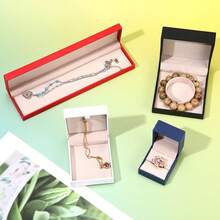 4pcs Jewelry Gift Box Set, Necklace Earrings Ring Bracelet Paper Gift Box, Wedding Decoration Box, Cheapest Item, Small Business Supplies, Packaging Box, Wedding Decor, Wedding, Gift Box, Wedding Supplies - Multicolor - View 3