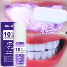1pc 10% Hydroxyapatite-8D Purple Toothpaste, Grape Flavor, Deep Cleaning Whitening Toothpaste, Oral Care, Daily Use Cleaning Toothpaste - 10% Hydroxyapatite-8D-purple Toothpaste - View 11