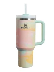 现货 S-TANLEY 40盎司保温杯，304不锈钢吸管，大容量，时尚真空保温杯，适用于汽车 - 多色40oz - 查看 9