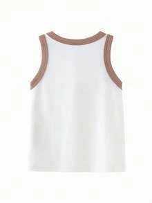 Baby Vest, Temperature-Control Breathable Summer Tee 2026 - Milky White - View 5
