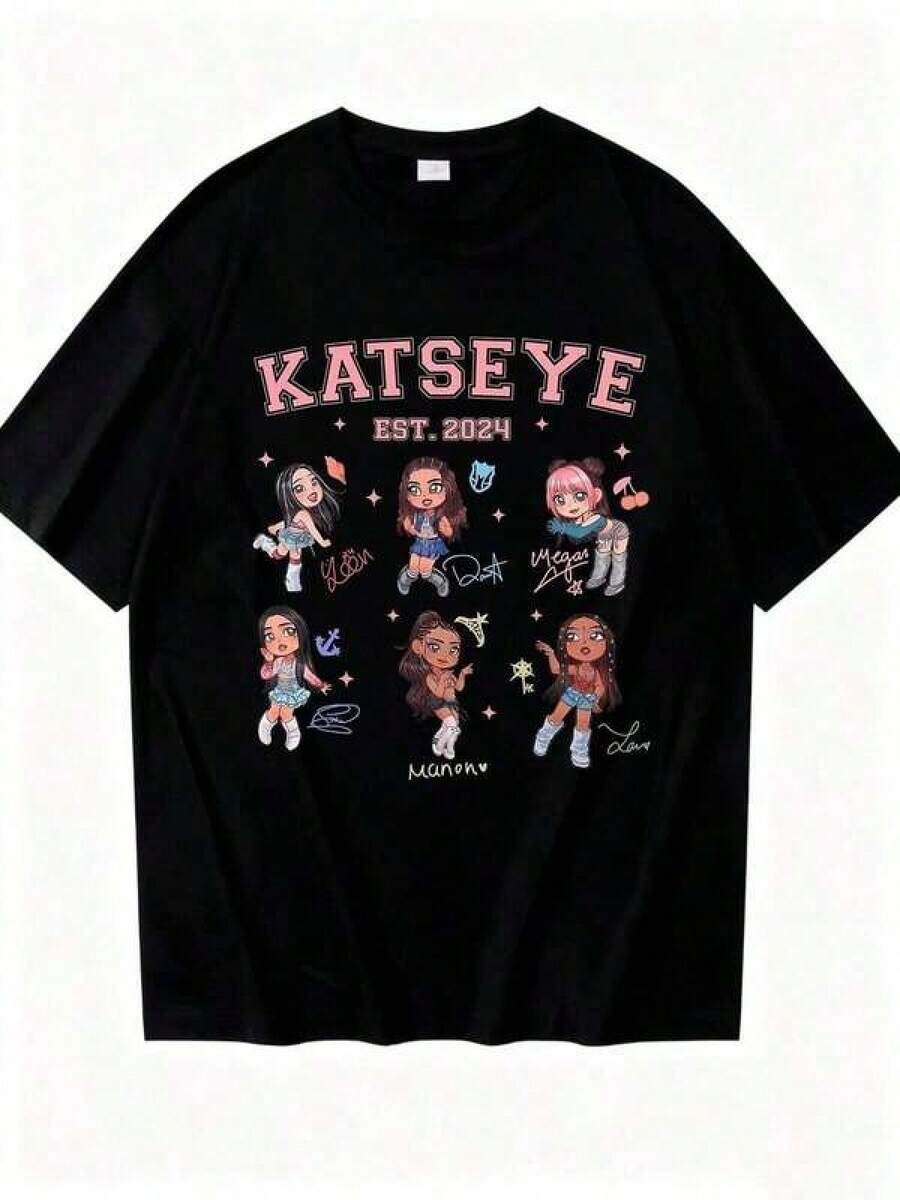 Women T-Shirts - Black - View 1