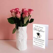 1/3Pcs 2026 Graduation Gift For Her - 2026 High School & College Graduation Card, Gift For Daughter, Best Gift For Girls, Graduation Class Pride Card With Envelope - A - View 4