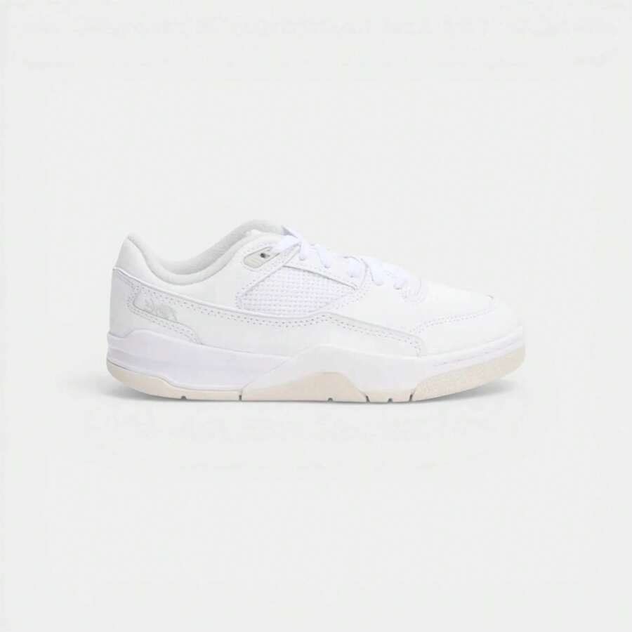 Jordan Flight Court White/Pure Platinum (Women's) - Blanco - Ver 1