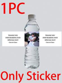 1/10/20/30 Customized Water Bottle Label Stickers, Personalized Text And Photo Stickers, Bridal Shower Decoration - Multicolor 4 - View 15