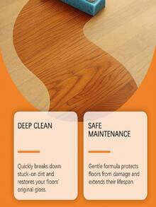 500ml Floor Cleaner, Daily Fresh Dirt Cleaning & Brightening, Suitable For Multi-Surface Home Floor Maintenance - Liquid - View 5