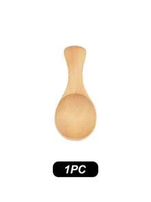 1 Stück/2 Stück/5 Stück/10 Stück natürliche Holz Kleine Löffel mit kurzem Griff, japanische einfache Mehrzweck Holzlöffel für Restaurant, Küche, Gewürze, Kondimente, Tee, Zucker, Marmelade, Eis, Schulmaterial - Mehrfarbig - Übersicht 19