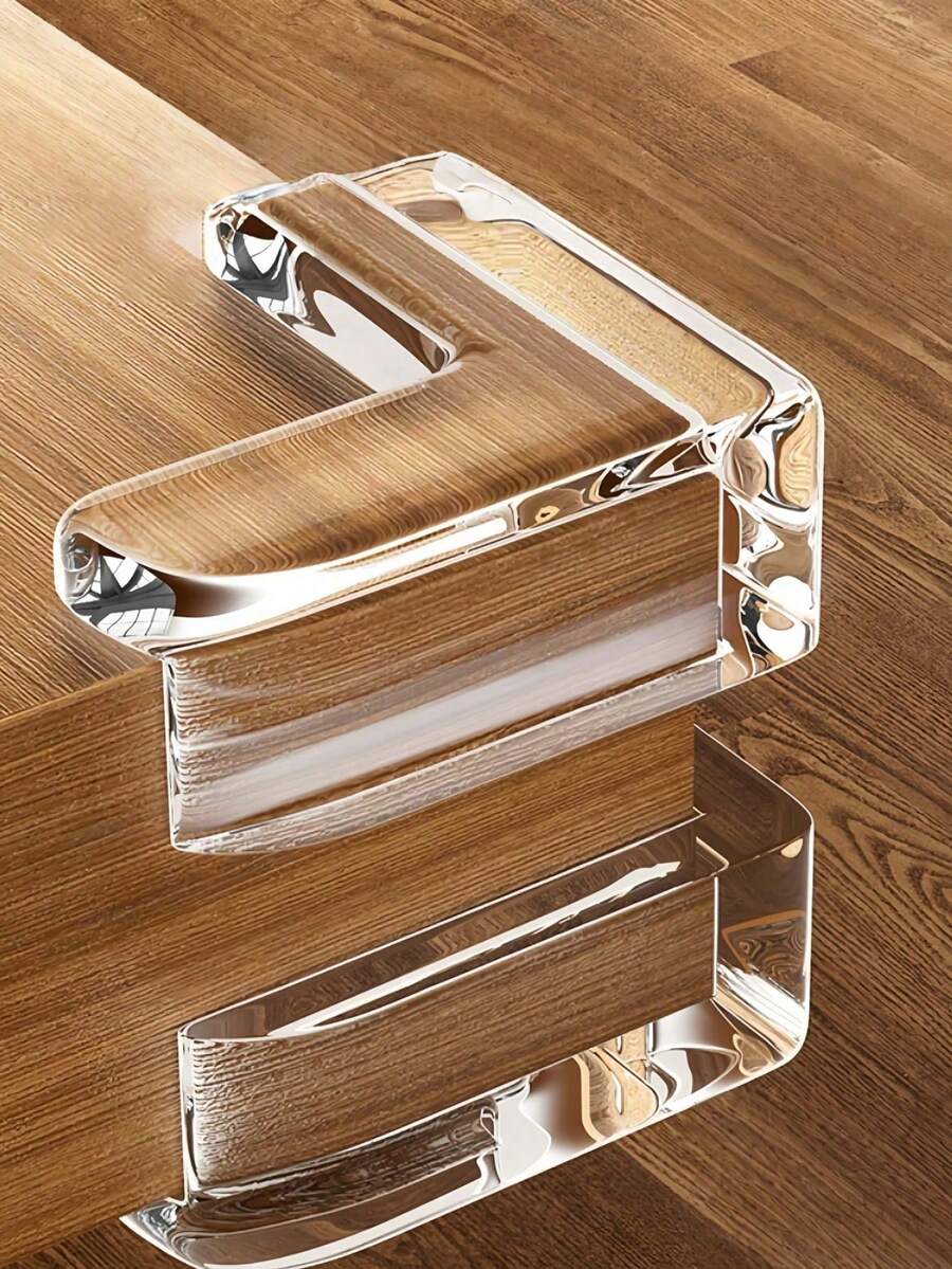 12pcs Silicone Transparent Furniture Corner Guards, Soft Edge Protectors, Corner Cushion Pads, Best Transparent Table Corner Bumpers, Protect Furniture And Cabinets From Sharp Edges