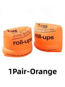 1 Pair Thickened Inflatable Arm Bands, Suitable For Adults, Double Air Chamber Cylindrical Water Sleeves, Inflatable Water Sleeves, Pool, Pool Inflatable, Swimming Pool, Inflatable Pool, Alberca Family, Pool Float. - One Size Fits All - View 14