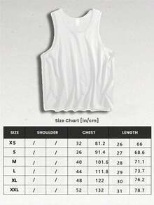 Men's Tank Top | Men's 100% Cotton Graphic Tank Top | Summer Crew Neck Sleeveless Tank Top, Fashion Casual Street Style - trắng - Xem 7