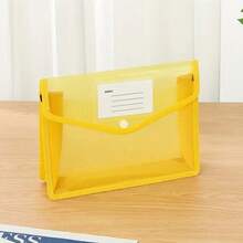 1pc/6pcs Plastic Expanding File Folder, Designed For File Storage, With Snap Closure, Vibrant File Organizer, Accordion Style Pockets, Large Capacity - One size fits all - View 13