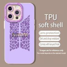 Grupo de fondos de pantalla chibi de  Purple Heart.funda de teléfono Fundas compatibles con ,Apple,VIVO,OPPO,,, y Honor.Fabricadas en silicona TPU,ofrecen protección contra golpes y caídas. - Blanco - Ver 5