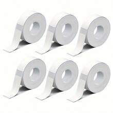 3/6/12卷装热敏自粘标签纸（12毫米 x 40毫米），每卷160张标签，连续纸张，无墨打印，白纸底，黑色字符，适用于家庭、学校、小物件、办公室、姓名标签打印等。 - 查看 10