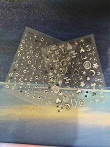 INS New Star Nail Stickers, Waterproof Adhesive Five-Pointed Star, Fashionable Liquid Filled Clock Nail Art Decals - Multicolor - View 6