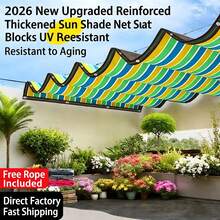Four-Color Shade Net, Shade Cloth,Solar Screen,Shade Sail,Sun Screen,Shade Netting,Suitable For Courtyards, Farms,Pergolas, Patios, Plant Insulation Nets, Balconies, Garages, Lawns, Walls, Outdoor Activities, Privacy Screens, Fences, Awnings - Four-color Outdoor Sunshade Net & Sunscreen Net - View 21